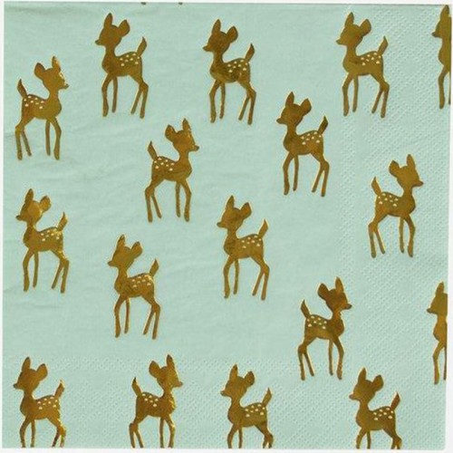 Guardanapos Bambi Dourado